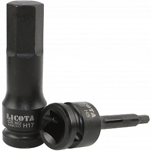 Licota ASA-40005 Набор шестигранников ударных 1/2" 5-17 мм 8пр.