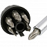 Licota ARD-12K04 Отвертка трещоточная с поворотной ручкой и сменными вставками 1/4", 9 пр.-4004