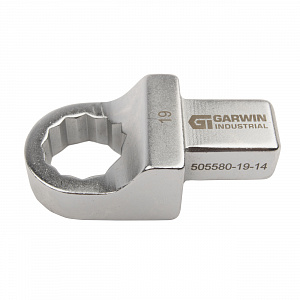 GARWIN INDUSTRIAL 505580-19-14 Насадка для динамометрического ключа накидная 19 мм с посадочным квадратом 14*18