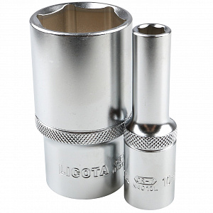 Licota ACK-384027 Набор торцевых головок глубоких 1/2" 14 пр. в ложементе 10 - 32 мм