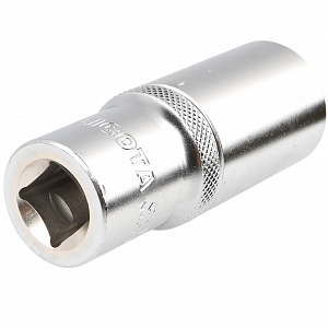 Licota N4022L Головка, 1/2", 22 мм, торцевая, 6-гранная, глубокая