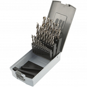 GARWIN INDUSTRIAL GM-BS25 Набор сверл 1.0-13.0 х 0,5 мм 25пр. HSS-G Spiralbohrer (Metall)