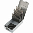 GARWIN INDUSTRIAL GM-BS25 Набор сверл 1.0-13.0 х 0,5 мм 25пр. HSS-G Spiralbohrer (Metall)-4004