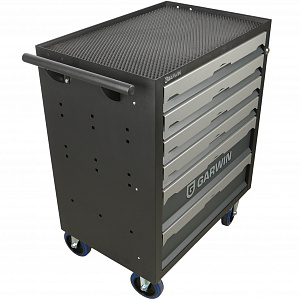 GARWIN PRO S01006 Тележка инструментальная 6 полочная серая
