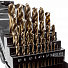 RUNTEC RT-DSCB25 Набор сверл по металлу RUNTEC 1-13 мм, HSS-Co5, 25 предметов-4004