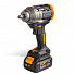 RUNTEC RT-IW1100 Гайковерт ударный аккумуляторный RUNTEC PRO 1/2", 20В, 2*4Ач, 1100Нм-4004