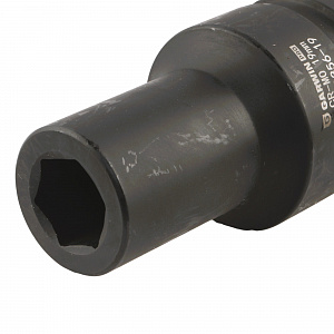 GARWIN PRO 620356-19 Головка, 1", 19 мм, торцевая, 6-гранная, ударная, глубокая