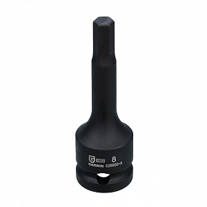 GARWIN INDUSTRIAL 626600-8 Головка торцевая, 1/2", HEX наружный, H8, ударный, удлиненный