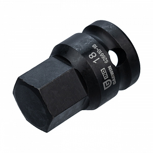 GARWIN INDUSTRIAL 626610-18 Головка торцевая, 1/2", HEX наружный, H18, ударный