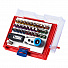 Набор вставок (бит) 1/4", PH, PZ, Hex, Torx, Slotted, 33 предмета МАСТАК 058-10033C-4004