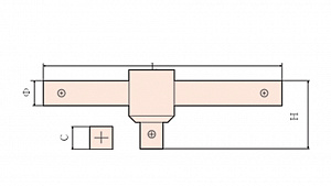 GARWIN INDUSTRIAL GSS-Q06 Вороток с бегунком искробезопасный 3/4" 400 мм