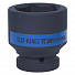 Головка торцевая ударная шестигранная 1", 50 мм KING TONY 853550M-4004