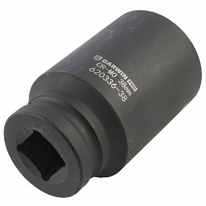 GARWIN PRO 620336-38 Головка, 3/4", 38 мм, торцевая, 6-гранная, ударная, глубокая