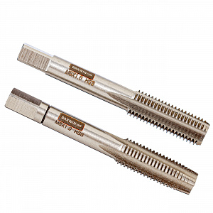 GARWIN INDUSTRIAL GM-TF080100 Метчики ручные Mf8x1.0, DIN 2181, HSS, 6H, комплект из 2 штук