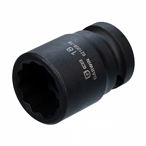 GARWIN INDUSTRIAL 621005-18 Головка, 1/2", 18 мм, торцевая, 12-гранная, ударная