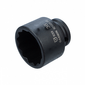 GARWIN INDUSTRIAL 621005-36 Головка, 1/2", 36 мм, торцевая, 12-гранная, ударная