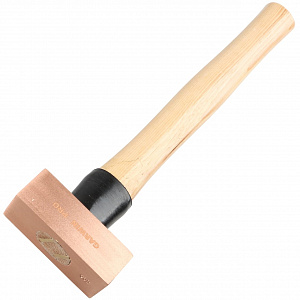 GARWIN PRO GHT-HW0500C Молоток медный с деревянной рукояткой, 500 г