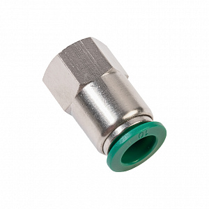GARWIN PRO 808520-10-14-0 Цанговый разъем F1/4" 10 мм, с уплотнением, металлический корпус