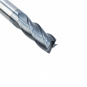 GARWIN INDUSTRIAL 160999-27 Фреза концевая твердосплавная 12 мм z4, общего применения, ф12x30x12x75L (35°) HRC45/LM AlTiN (серия UP100)