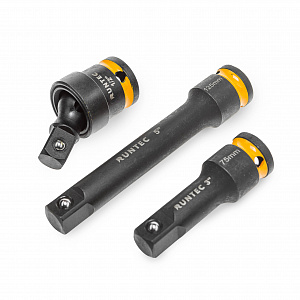 RUNTEC RT-IWIS1E39F Набор с аккумуляторным гайковертом, ударными головками и аксессуарами RUNTEC 1/2", 8-32 мм, CrMo в ложементе EVA, 39 пр.