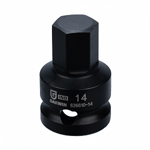 GARWIN INDUSTRIAL 626610-14 Головка торцевая, 1/2", HEX наружный, H14, ударный