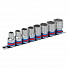 Набор торцевых головок 1/2", шестигранные, 3/8"-7/8", 8 предметов KING TONY 4510SR-4004