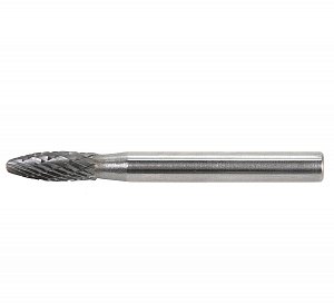 GARWIN INDUSTRIAL 900665-6*16*60 Борфреза пламевидная 6x16x60 мм, VHM, DC, форма H (серия 900665)