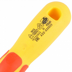 Licota ASD-930600 Отвертка изолированная VDE 1000V PZ0, 60 мм