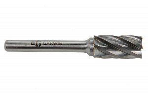 GARWIN INDUSTRIAL 900531-12*25*69 Борфреза цилиндрическая с торцевыми зубьями 12x25x69 мм, VHM, AL, форма B (серия 900531)