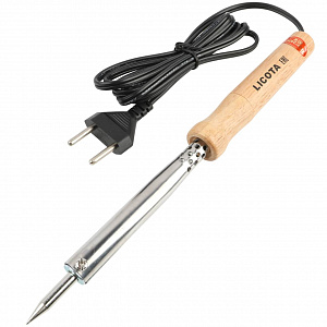 Licota AET-6006ED Паяльник с деревянной ручкой, 80 Вт, 220 В