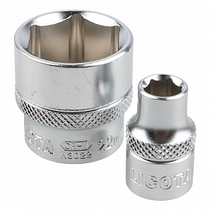 Licota ACK-E38311 Набор головок 3/8'', 21 пр. в ложементе EVA