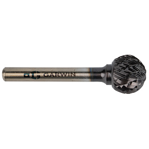 GARWIN INDUSTRIAL 900587-16*14*58 Борфреза сферическая 16x14x58 мм, VHM, DC, TiAlN, форма D (серия 900587)