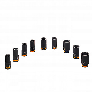 RUNTEC RT-IS2B16L Набор ударных головок глубоких RUNTEC 3/4", 17-50 мм, CrMo, 16 предметов
