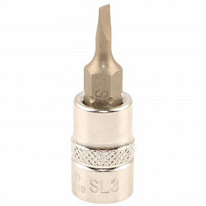 Licota H2SL030 Головка со вставкой, 1/4", SL3, 37 мм