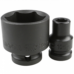 Licota ACK-384022 Набор ударных головок 1/2" 10-32 мм и удл. 19 пр. в ложементе