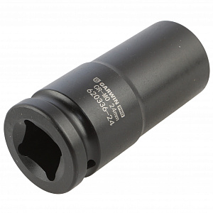 GARWIN PRO 620336-24 Головка, 3/4", 24 мм, торцевая, 6-гранная, ударная, глубокая