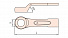 GARWIN INDUSTRIAL GSS-VAB55 Ключ накидной ударный 60 гр. искробезопасный 55 мм-4004