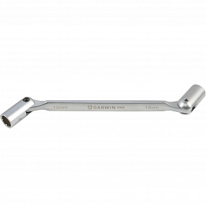 GARWIN PRO 603210-12*13 Ключ торцевой двусторонний шарнирный 12х13 мм