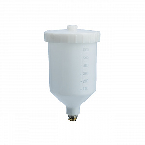 Licota PAB-30001R-28 Бачок краскопульта PAB-30001R 0.6 л, пластиковый