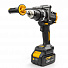RUNTEC RT-ID226 Дрель-шуруповерт ударная аккумуляторная RUNTEC PRO 13 мм, 20В, 2*4Ач, 160Нм-4004