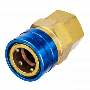 GARWIN PRO 808210-1 Пневморазъём высокой пропускной способности "мама" - внутренняя резьба 1", латунь