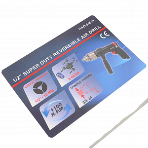 Licota PAD-04011 Дрель пневматическая промышленная 1/2"