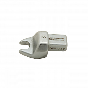 GARWIN INDUSTRIAL 505570-8-9 Насадка для динамометрического ключа рожковая 8 мм, с посадочным квадратом 9х12