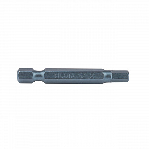 Licota S3HE105050 Бита, с шестигранным хвостовиком, 1/4", H5, 50 мм, усиленная, 1 шт