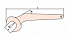 GARWIN INDUSTRIAL GSS-TR55 Ключ рожковый загнутый искробезопасный 55 мм-4004