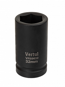 Головка ударная 1″ удлиненная 32 мм. VR89632