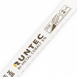 RUNTEC RT-S918BF Полотно для сабельной пилы по металлу RUNTEC S 918 BF, BIM, 150 мм, 5 шт