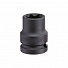 Головка торцевая ударная TORX Е-стандарт 3/4", E24, L = 56 мм KING TONY 657524M-4004