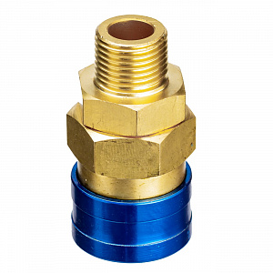 GARWIN PRO 808215-34 Пневморазъём высокой пропускной способности "мама" - наружная резьба 3/4", латунь
