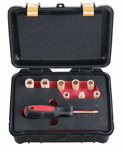 GARWIN INDUSTRIAL GSS-ST09 Набор головок искробезопасных 1/4” 9пр.